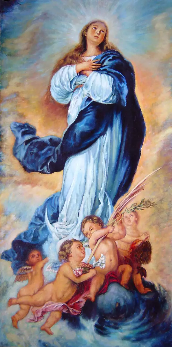 Waldemar Tłuczek - copy-Immaculate Conception of Aranjuez B. Murillo