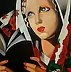 Mirosław Sobiech - kopia T. Lempicka "The Polish Girl".