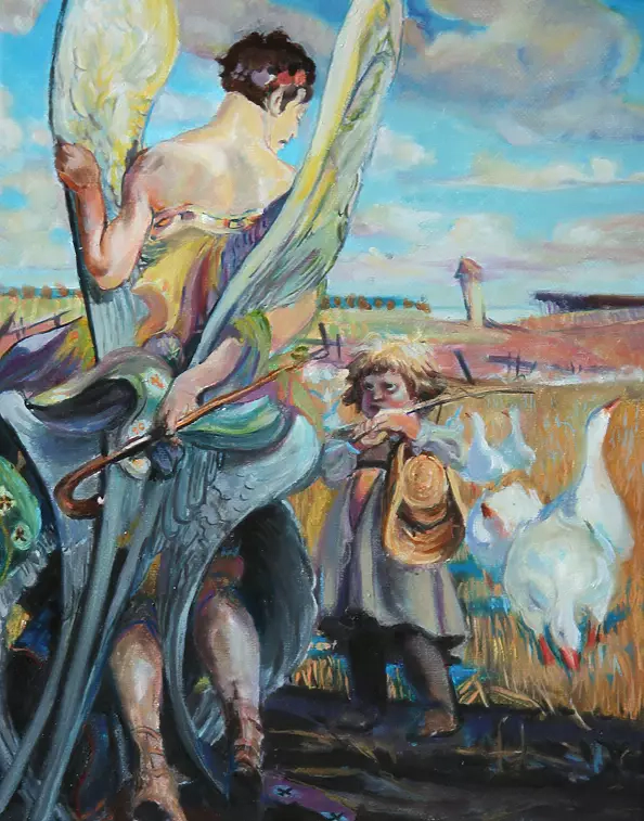 Magdalena Boroń - A copy of the image Malczewski