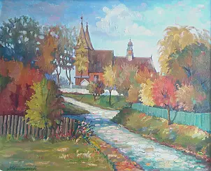   - kościół w Krzęcinie