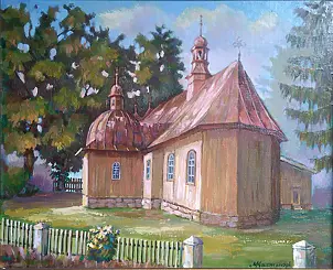   - kościół w Łapanowie