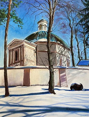 Rafał Bochra - kościół we Wrzelowcu