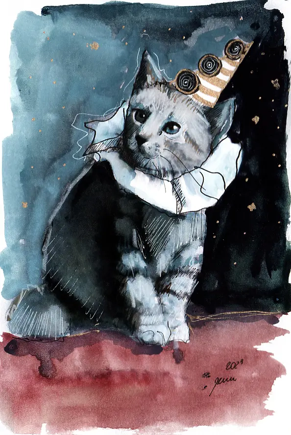 Jena Polak - circus cat