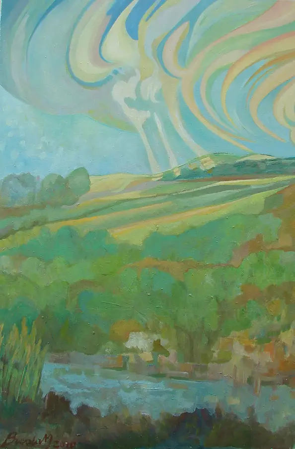 Mieczysław Burda - landscape