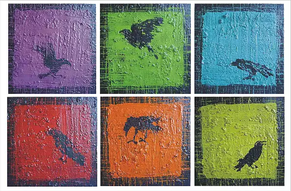 Krystyna Ciećwierska - ravens