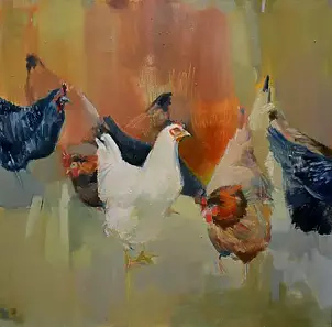 Doma Suszczyńska - chickens