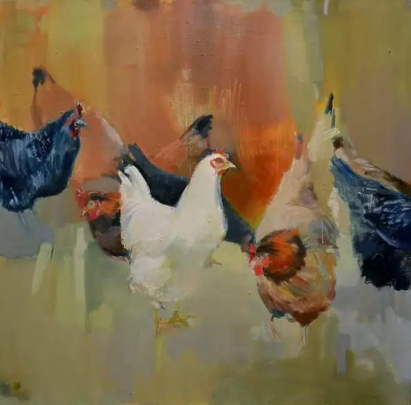 Doma Suszczyńska - chickens