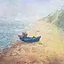 Anna Kos - fishing boat on the beach
