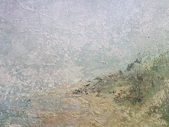 Anna Kos - fishing boat on the beach