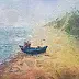 Anna Kos - fishing boat on the beach