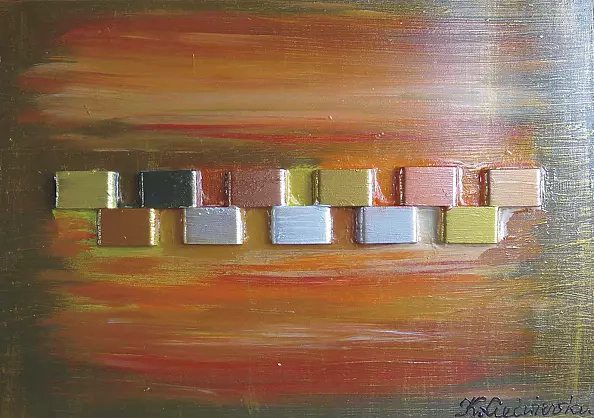 Krystyna Ciećwierska - squares and p 5