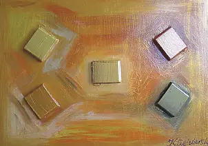 Krystyna Ciećwierska - squares and p 6