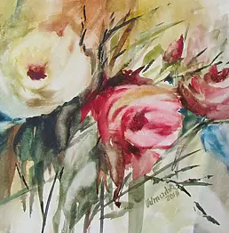 Hanna Uchmańska - flowers 4