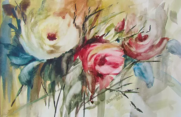 Hanna Uchmańska - kwiaty 4