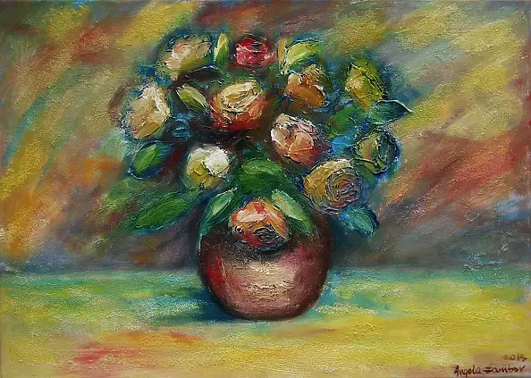 Angela Łambov - flowers