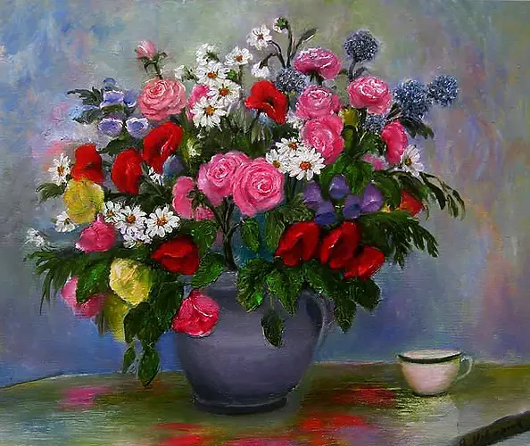 Alicja Urbaniak - Flowers in a vase