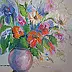 Barbara Kowalska - Flowers in a vase