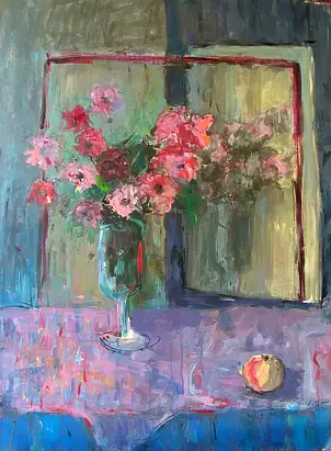 Ewa Widomska - Blumen in einer Vase