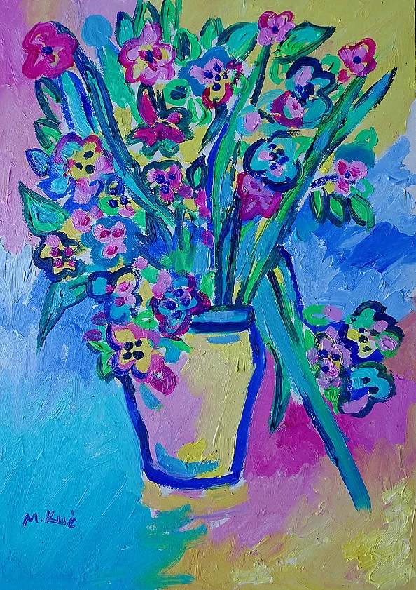 Marlena Kuc - Flowers in a vase