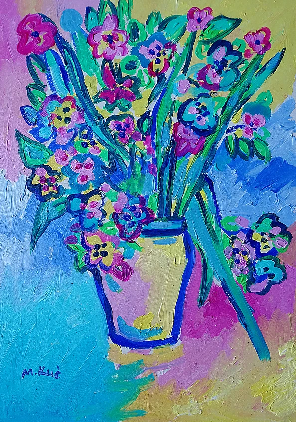 Marlena Kuc - Flowers in a vase