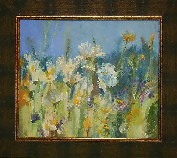 Ewa Łaczek Daleki - łąka niebieska