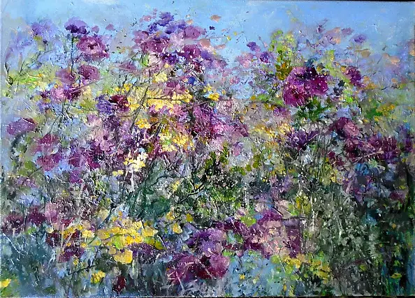 Joanna Kowalska - łąkowe fiolety