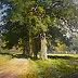 Jan Bartkevics - paesaggio di quercia