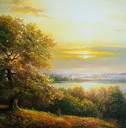 Jan Bartkevics - Landscape oak off