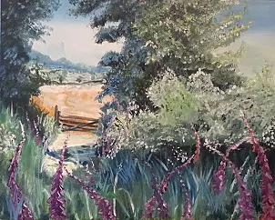 Stanisław Tobiasz - fields of grain