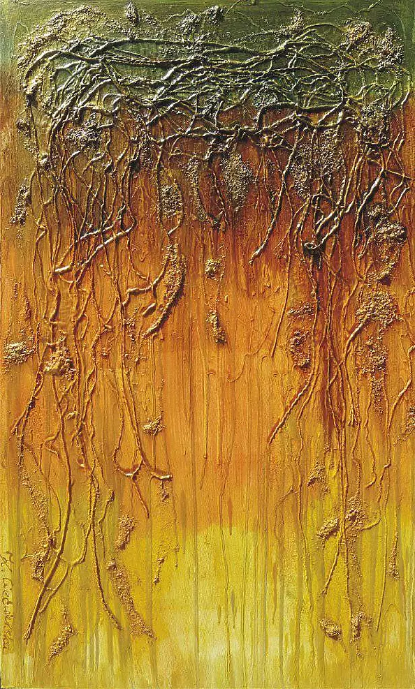 Krystyna Ciećwierska - lianas III