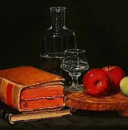 Krzysztof Sprada, llusion, Масляная картина - , 40 x 30