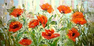 Maria Szymańska - poppies 2
