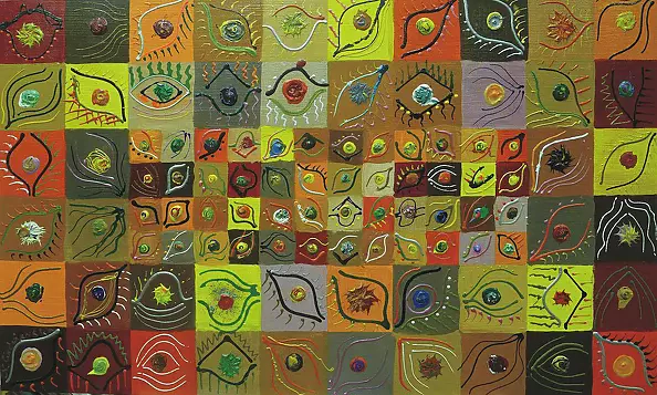 Krystyna Ciećwierska - Moroccan atmosphere XI