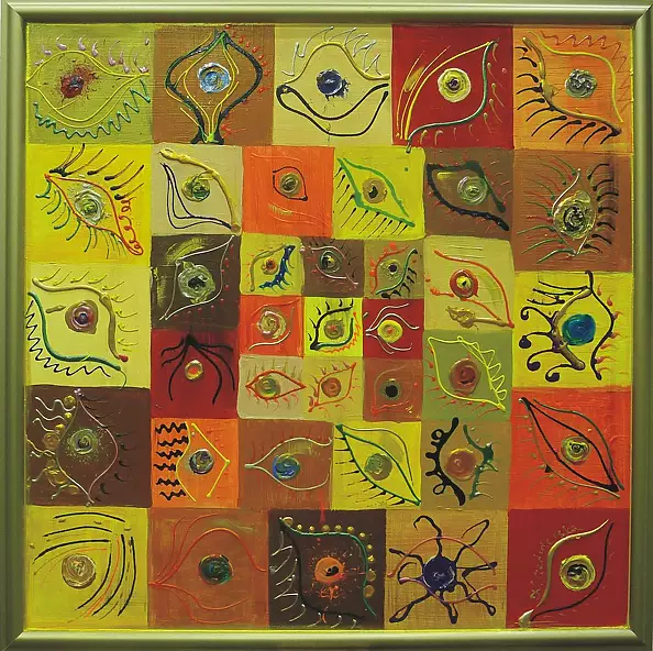 Krystyna Ciećwierska - Moroccan atmosphere XVI