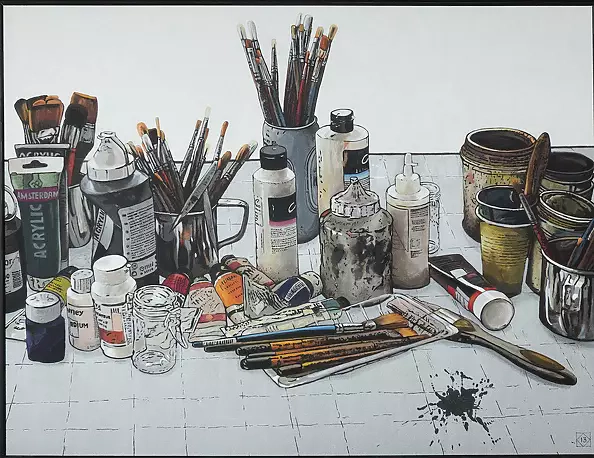 Krzysztof Kiwerski - martwa Natura1-W