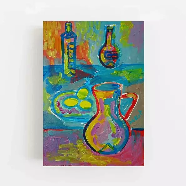 Marlena Kuc - still life with lemons