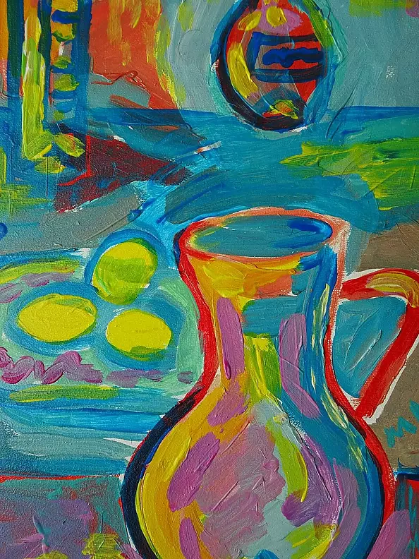 Marlena Kuc - still life with lemons