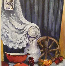 Bozena Chlopecka - still life with a jug