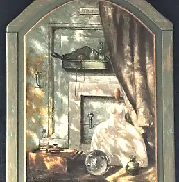 Mariusz Majewski, Stillleben mit einer Schaufensterpuppe, Ölbild - tafel, 67 x 90