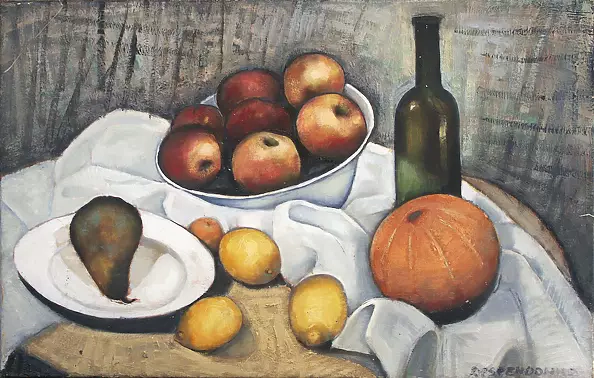 Piotr Respendowicz - still life with fruit