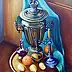 Marek Sabat - Nature morte avec samovar