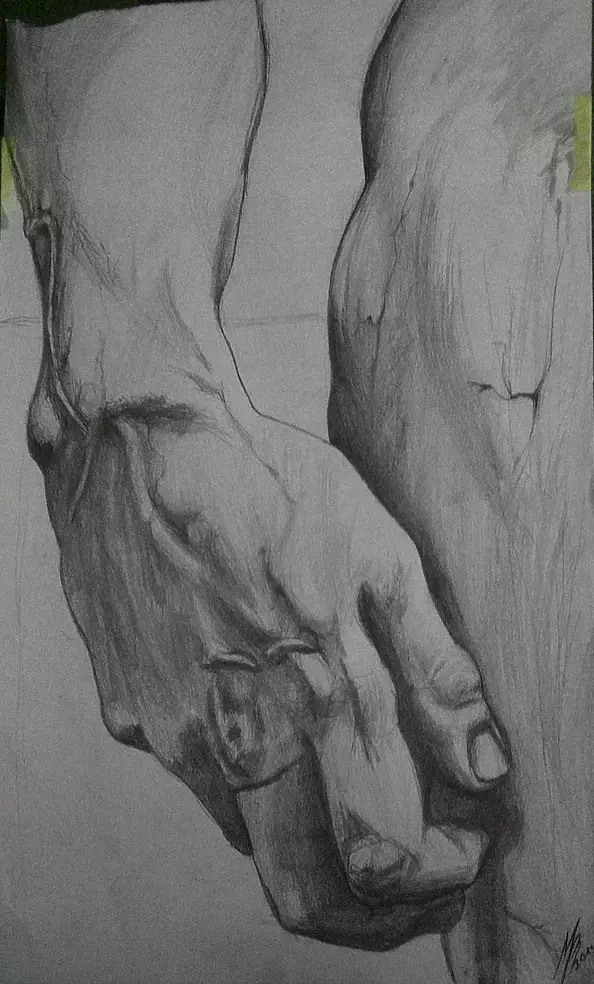 Marcin Błąkała - metacarpus B&W