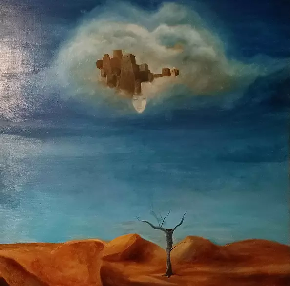 Rafał Hader - city in the clouds