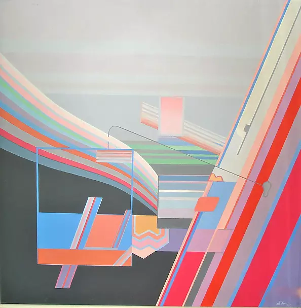 Dona Angelo - Miroir bleu