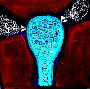 Paweł Zakrzewski - my hip (healing painting)