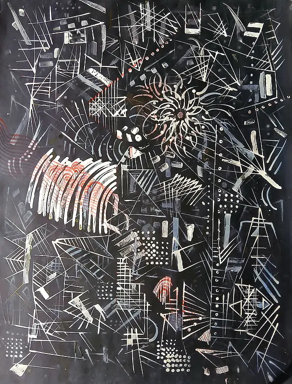 Teresa Kazimierczak - monochromatyczny chaos