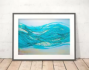Anna Skowronek - sea graphics - sea poster
