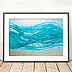 Anna Skowronek - morze grafika - plakat morze