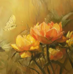 Urszula Wasinska - the butterfly feels spring