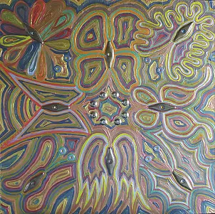 Krystyna Ciećwierska - motyle